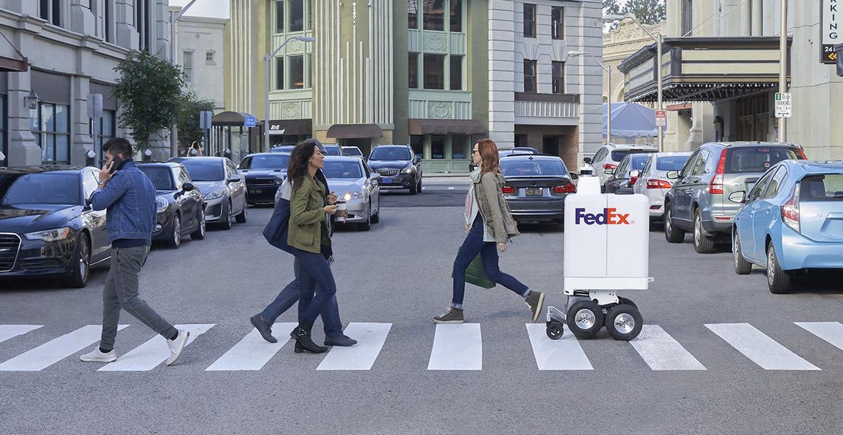 Pizza Hut e FedEx sperimentano la consegna con i robot